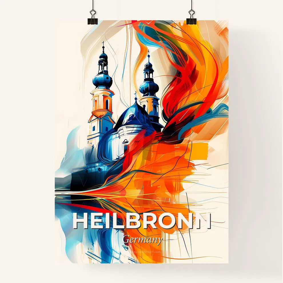 Vibrant Heilbronn, Germany Poster