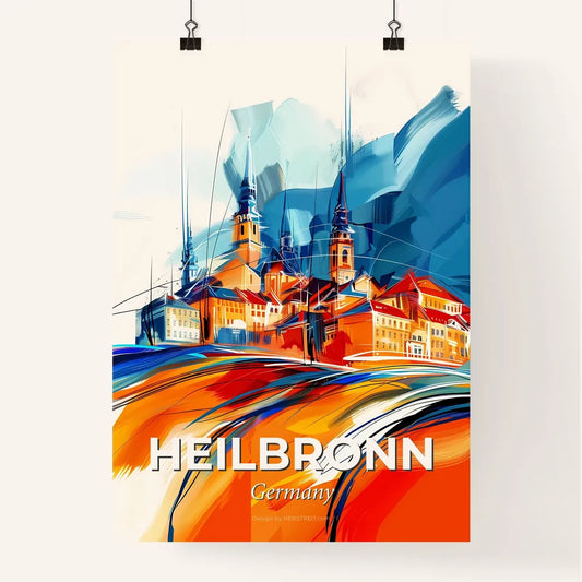 Vibrant Heilbronn, Germany Poster