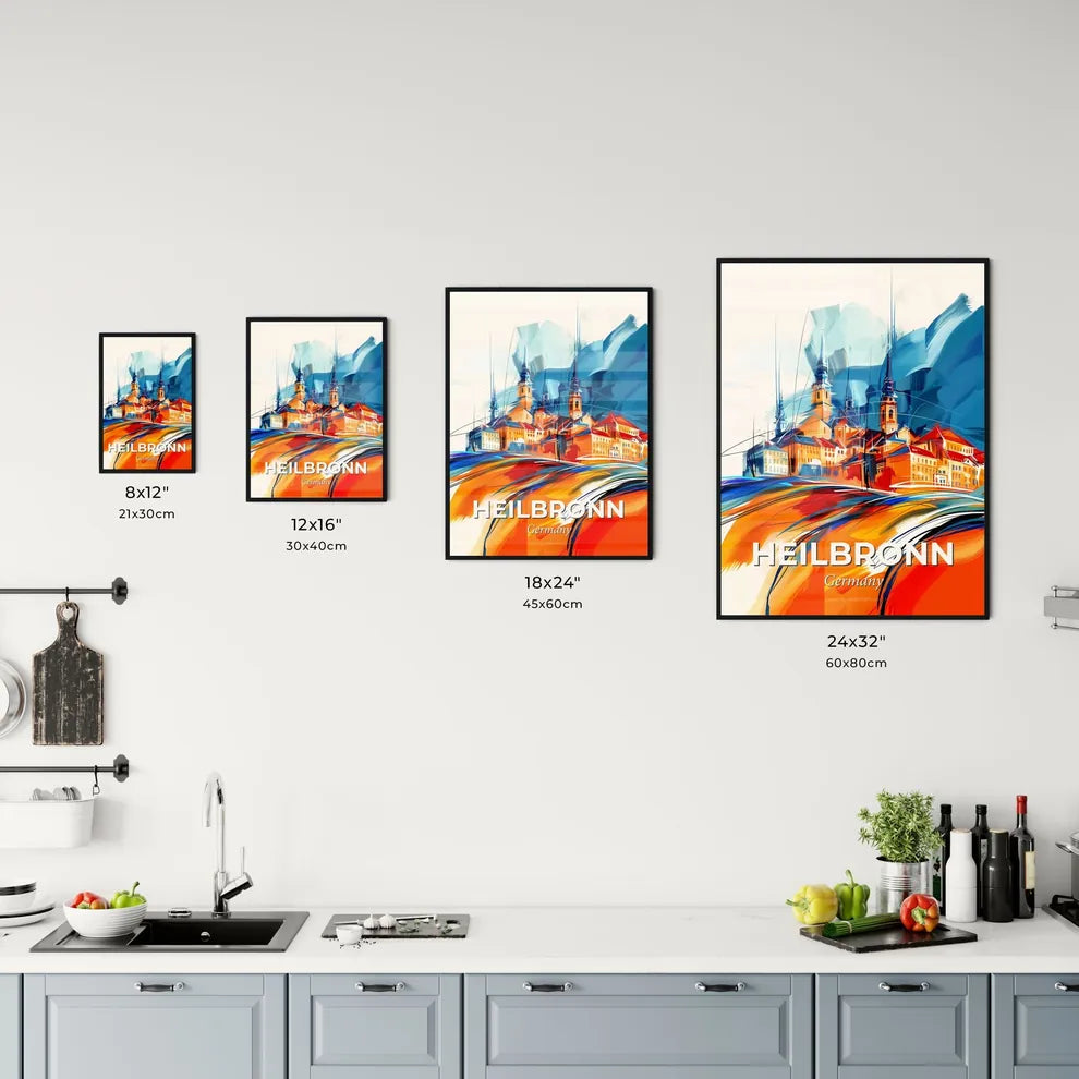 Vibrant Heilbronn, Germany Kitchen Art