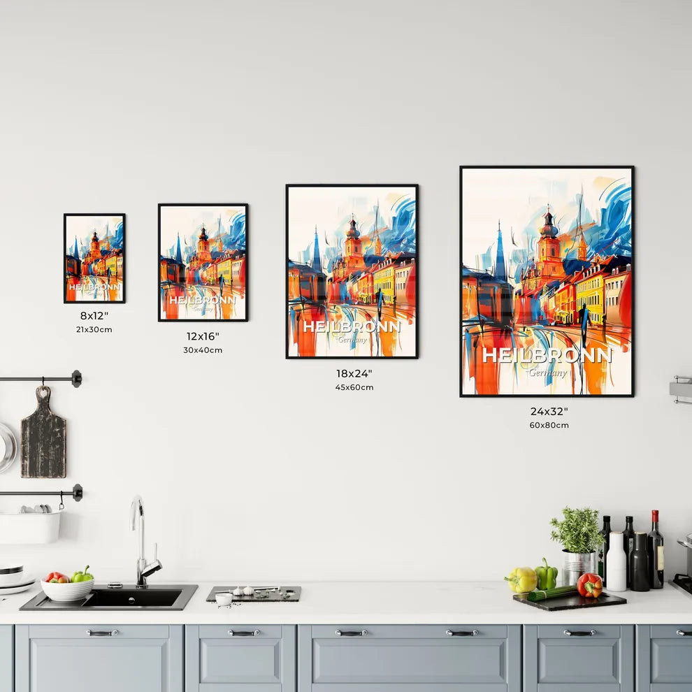 Vibrant Heilbronn, Germany Kitchen Art