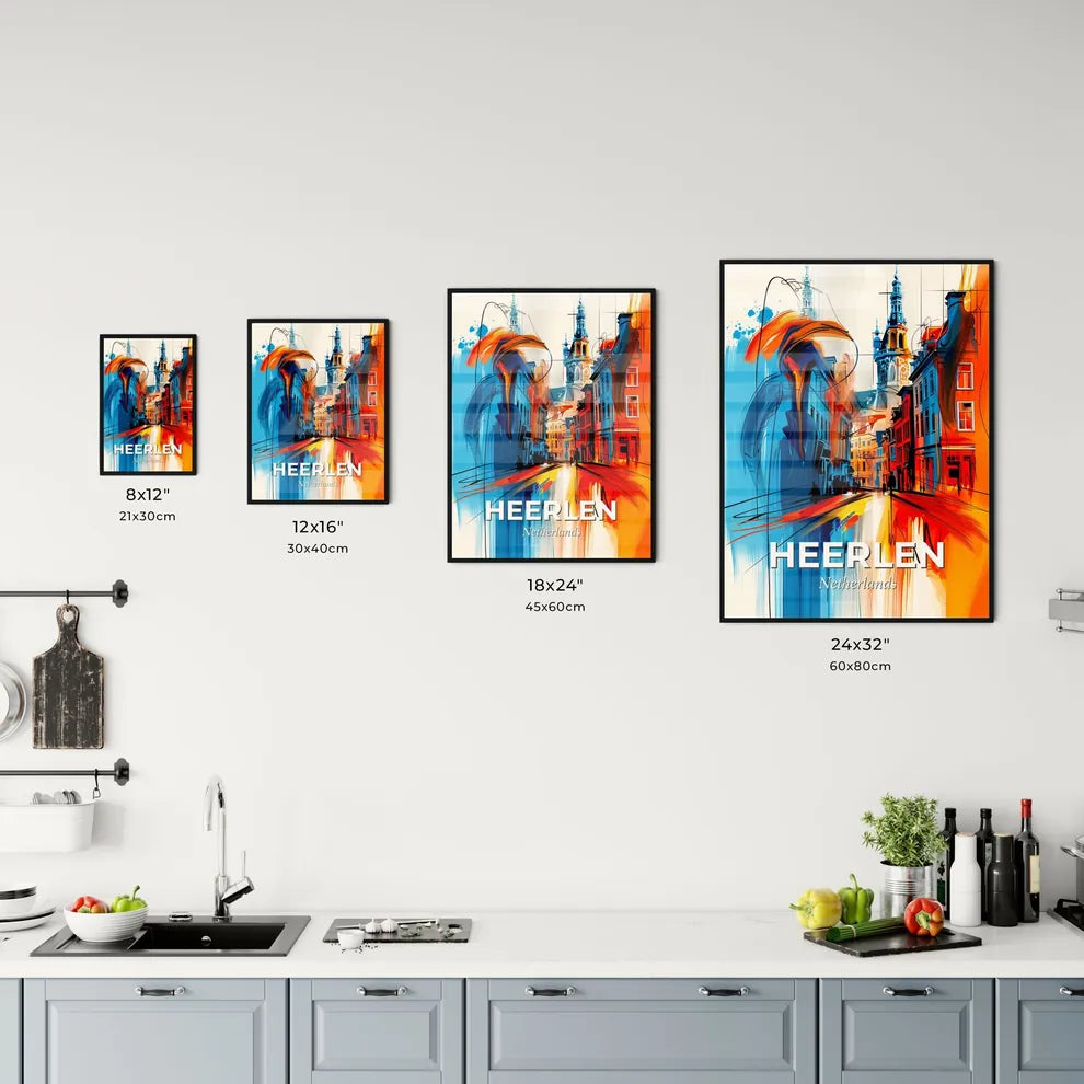 Vibrant Heerlen, Netherlands Kitchen Art
