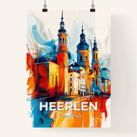 Vibrant Heerlen, Netherlands Poster