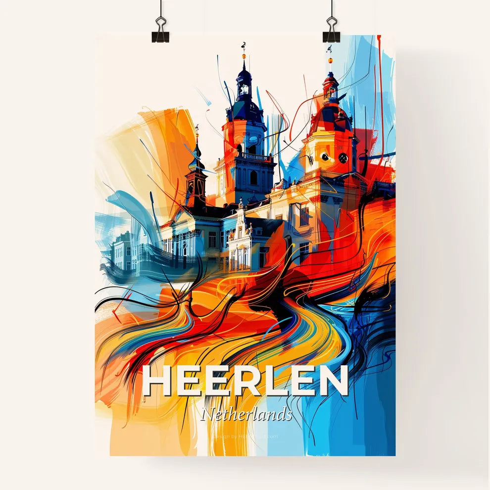Vibrant Heerlen, Netherlands Poster