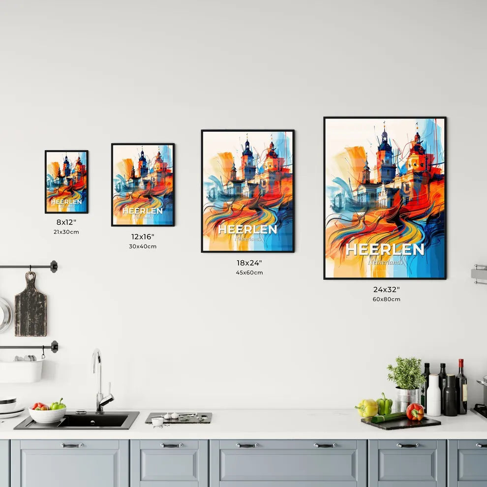 Vibrant Heerlen, Netherlands Kitchen Art