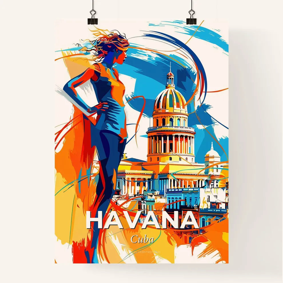 Vibrant Havana, Cuba Poster