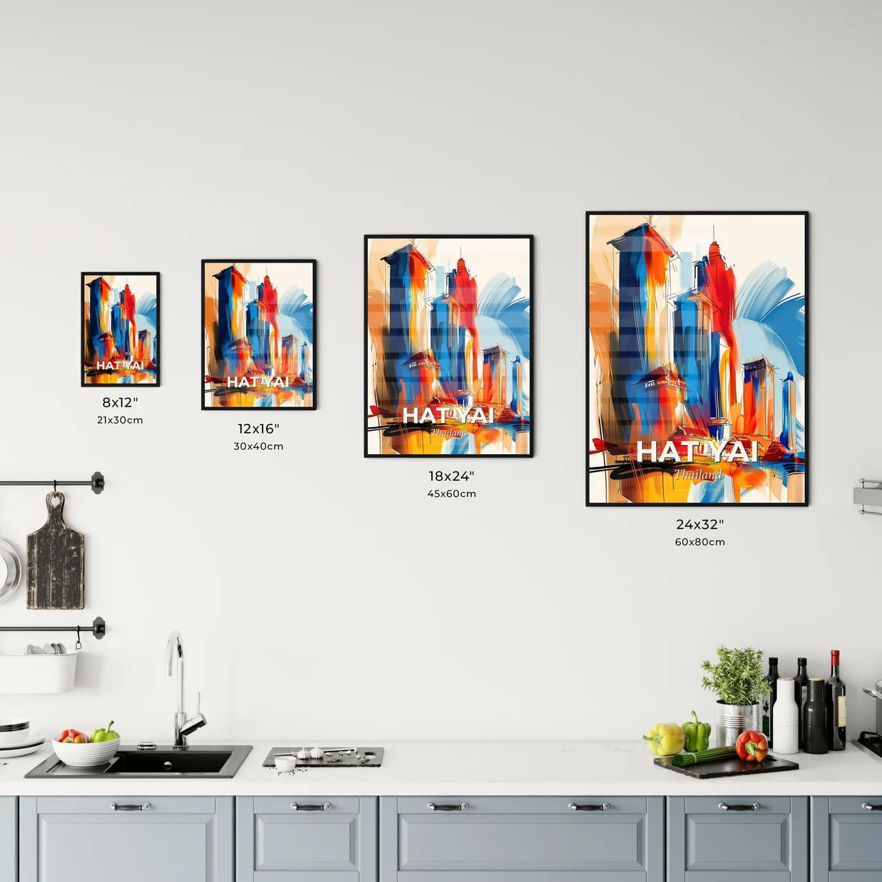 Vibrant Hat Yai, Thailand Kitchen Art
