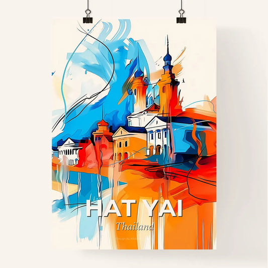 Vibrant Hat Yai, Thailand Poster