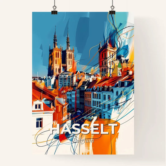 Vibrant Hasselt, Belgium Poster