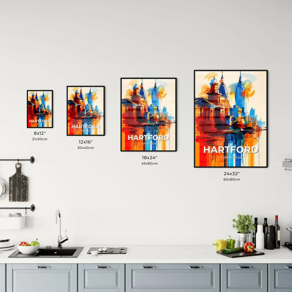 Vibrant Hartford, Connecticut Kitchen Art