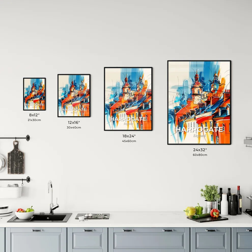 Vibrant Harrogate, England Kitchen Art