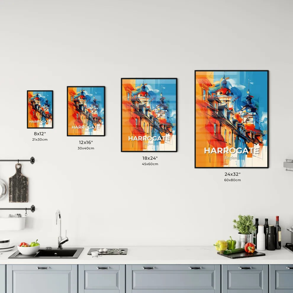 Vibrant Harrogate, England Kitchen Art