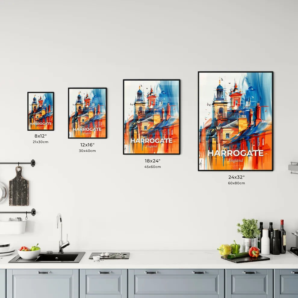 Vibrant Harrogate, England Kitchen Art