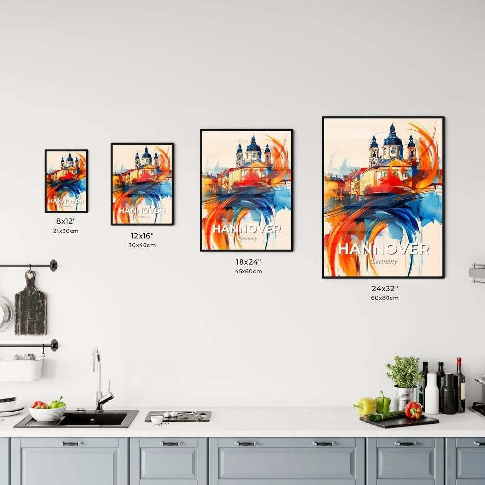 Vibrant Hannover, Germany Kitchen Art
