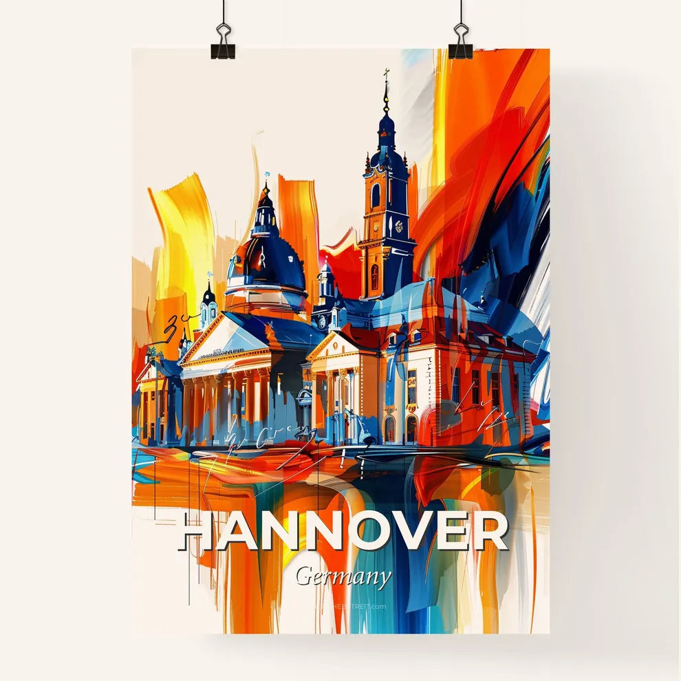 Vibrant Hannover, Germany Poster