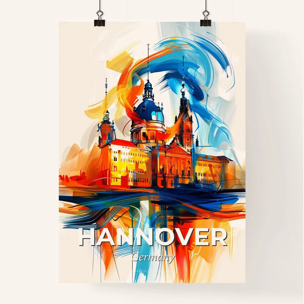Vibrant Hannover, Germany Poster
