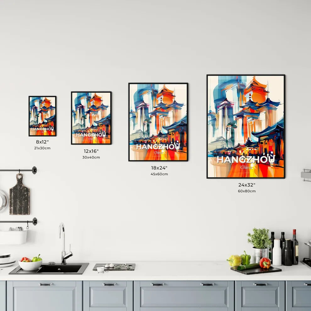 Vibrant Hangzhou, China Kitchen Art