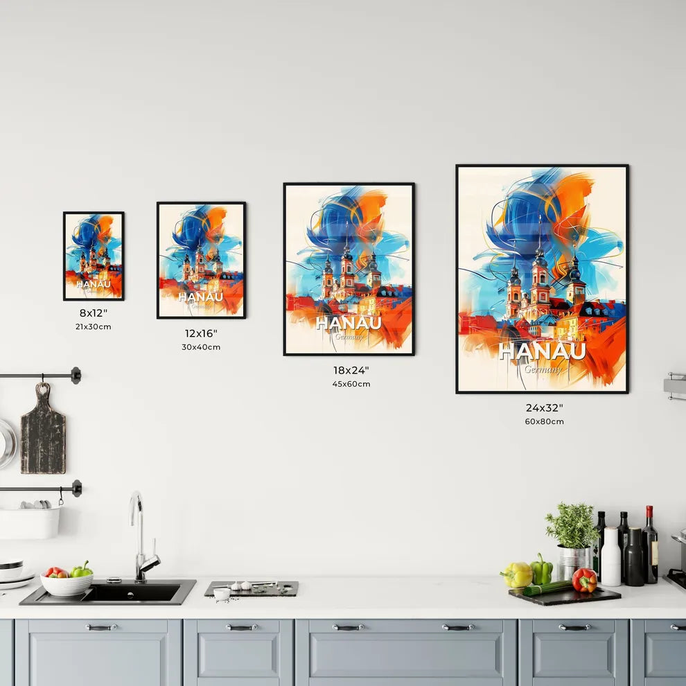 Vibrant Hanau, Germany Kitchen Art