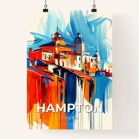 Vibrant Hampton, Virginia Poster