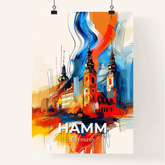 Vibrant Hamm, Germany Poster