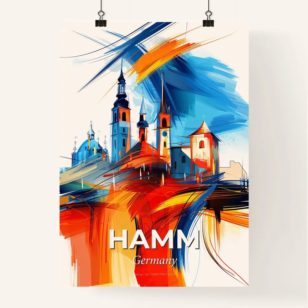 Vibrant Hamm, Germany Poster