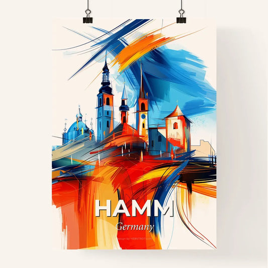 Vibrant Hamm, Germany Poster