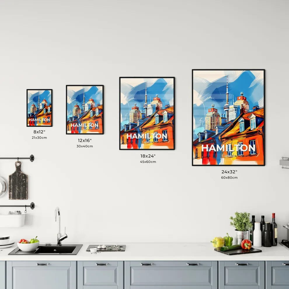 Vibrant Hamilton, Canada Kitchen Art