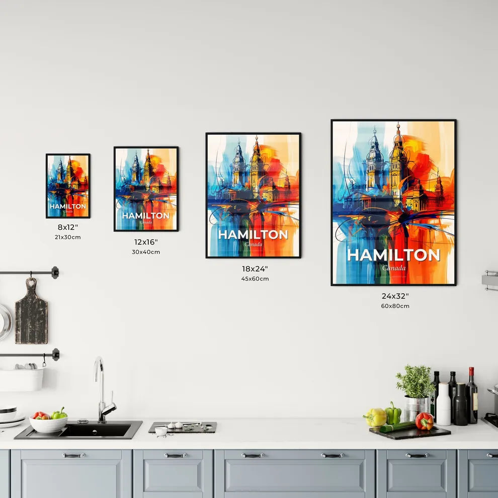 Vibrant Hamilton, Canada Kitchen Art
