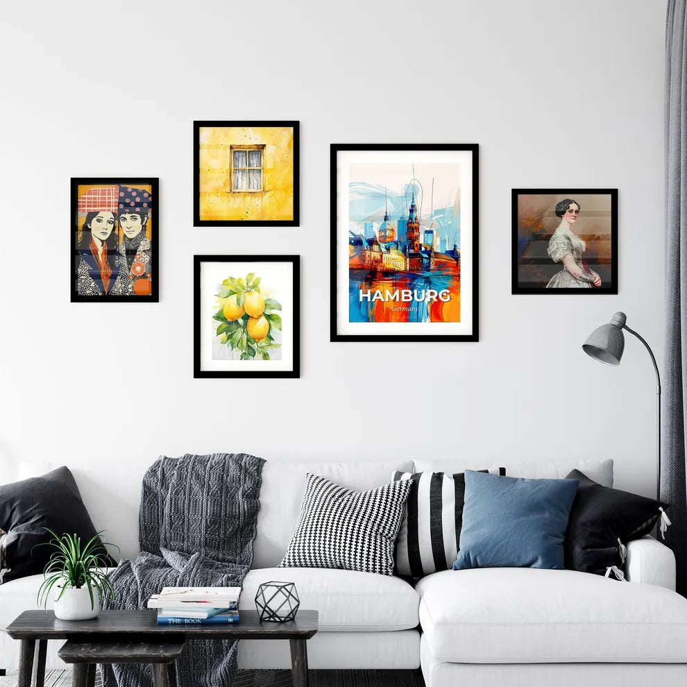 Vibrant Hamburg, Germany Wall Art Collection
