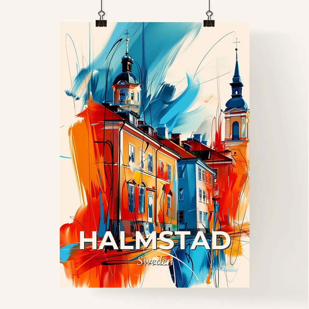Vibrant Halmstad, Sweden Poster