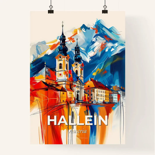 Vibrant Hallein, Austria Poster