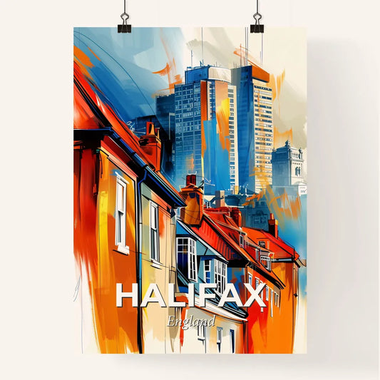 Vibrant Halifax, England Poster