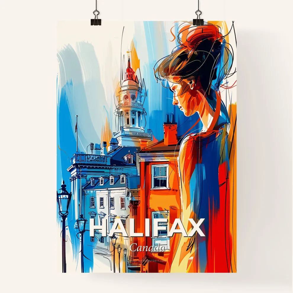 Vibrant Halifax, Canada Poster