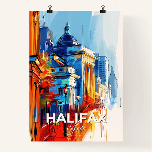 Vibrant Halifax, Canada Poster