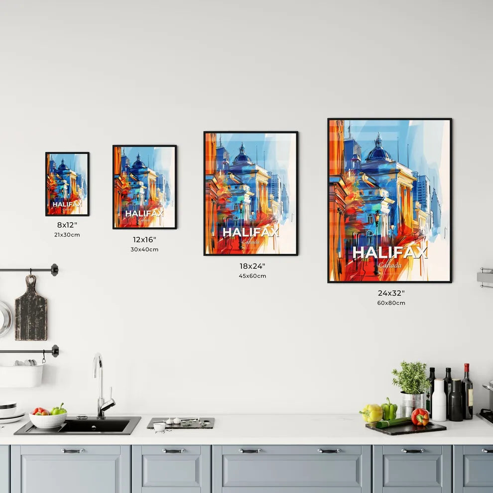 Vibrant Halifax, Canada Kitchen Art