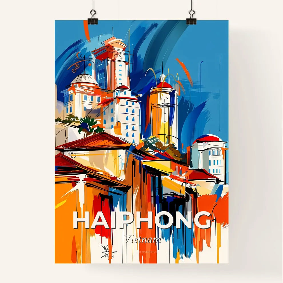 Vibrant Haiphong, Vietnam Poster