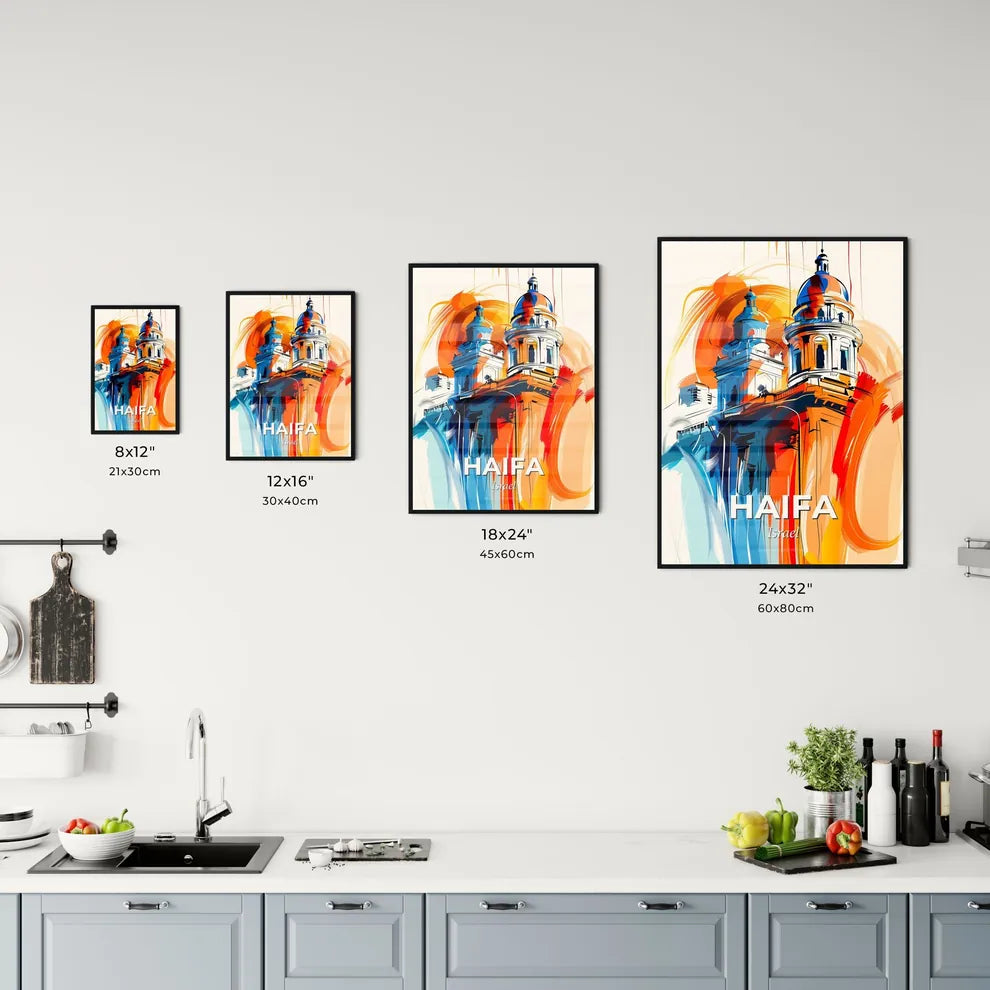 Vibrant Haifa, Israel Kitchen Art