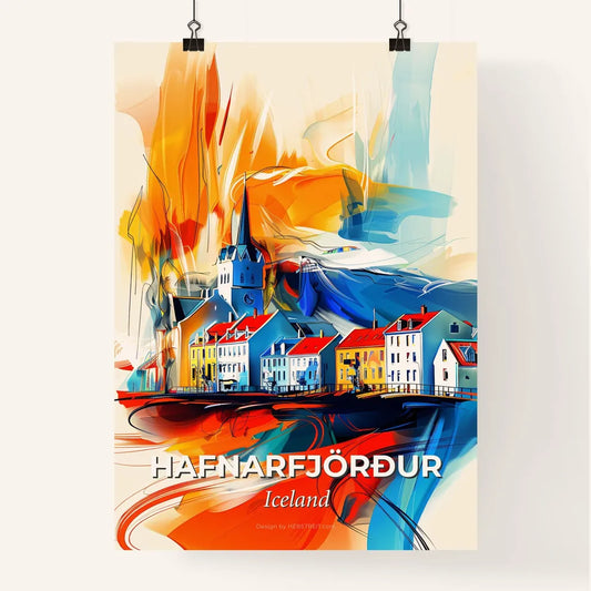 Vibrant Hafnarfjörður, Iceland Poster