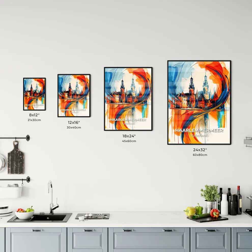 Vibrant Haarlemmermeer, Netherlands Kitchen Art