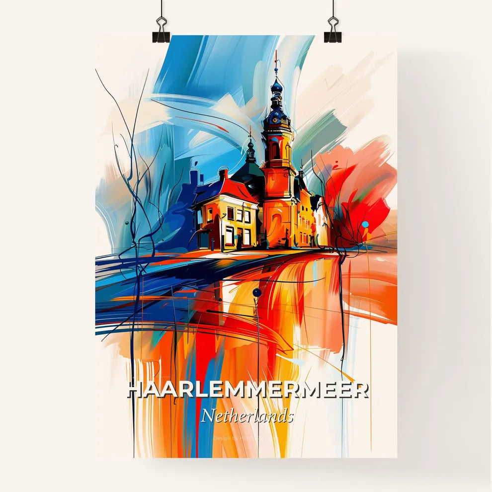 Vibrant Haarlemmermeer, Netherlands Poster