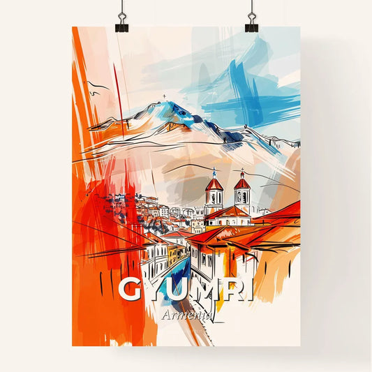 Vibrant Gyumri, Armenia Poster