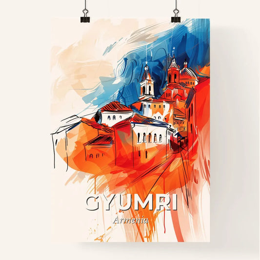 Vibrant Gyumri, Armenia Poster