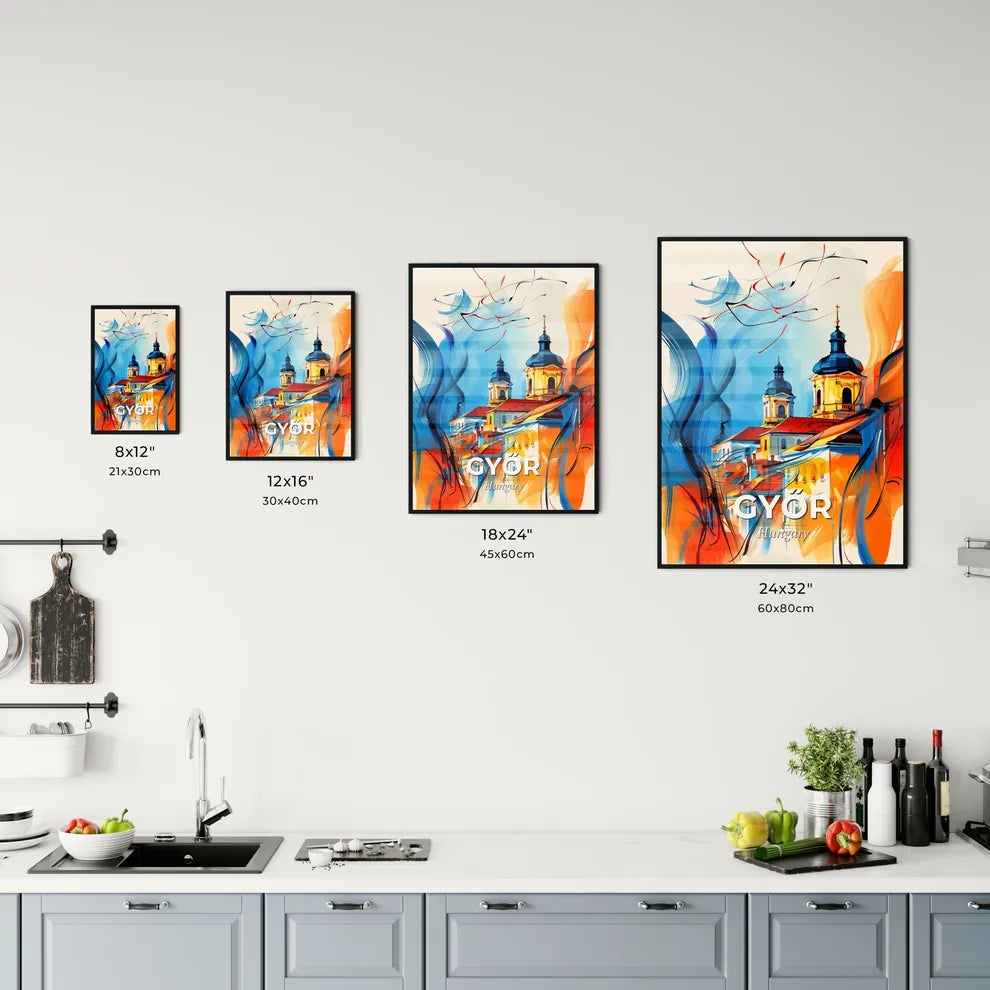 Vibrant Győr, Hungary Kitchen Art