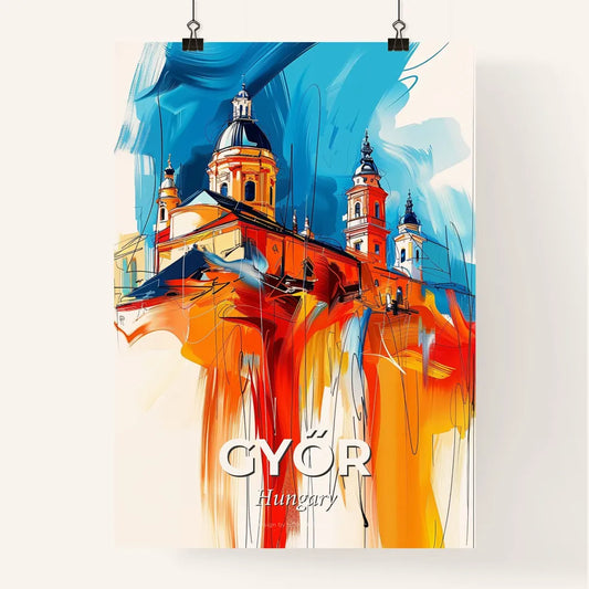 Vibrant Győr, Hungary Poster