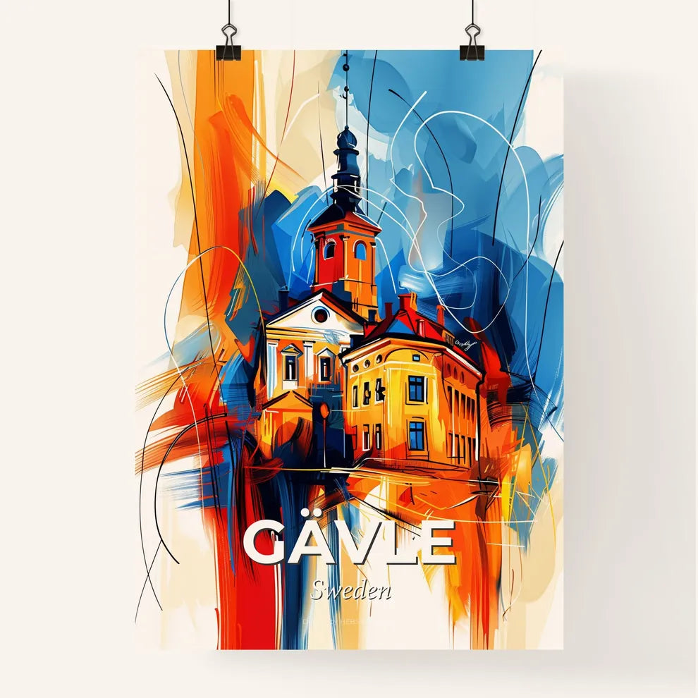 Vibrant Gävle, Sweden Poster
