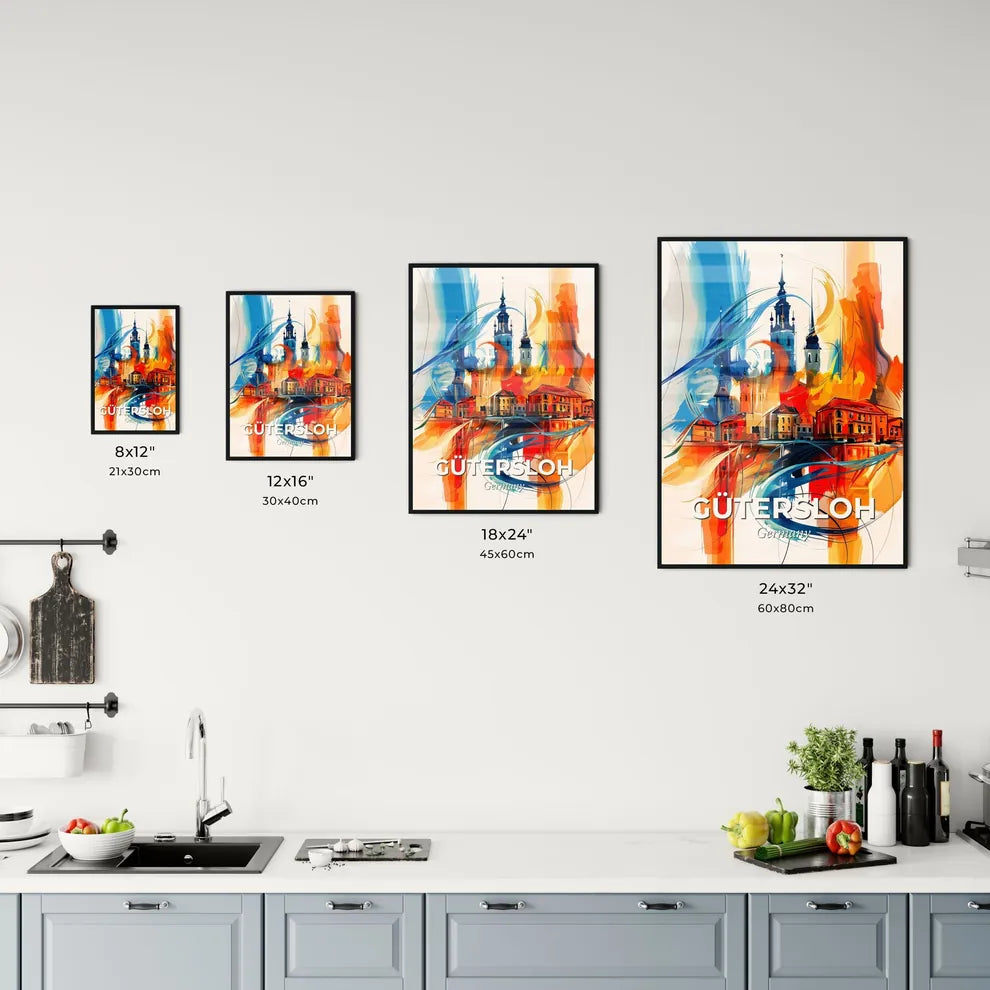 Vibrant Gütersloh, Germany Kitchen Art
