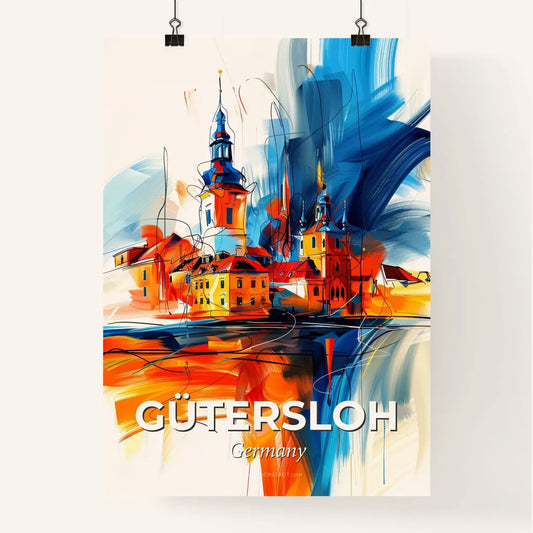 Vibrant Gütersloh, Germany Poster