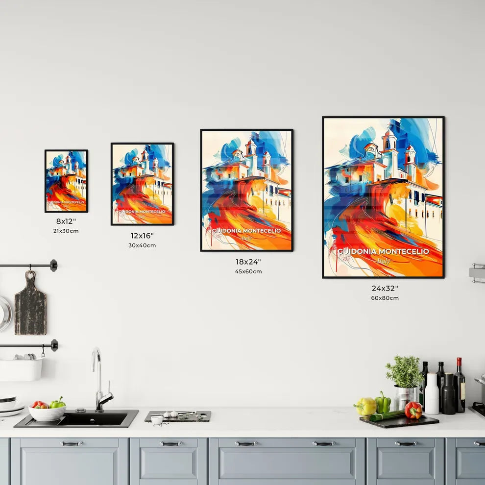 Vibrant Guidonia Montecelio, Italy Kitchen Art