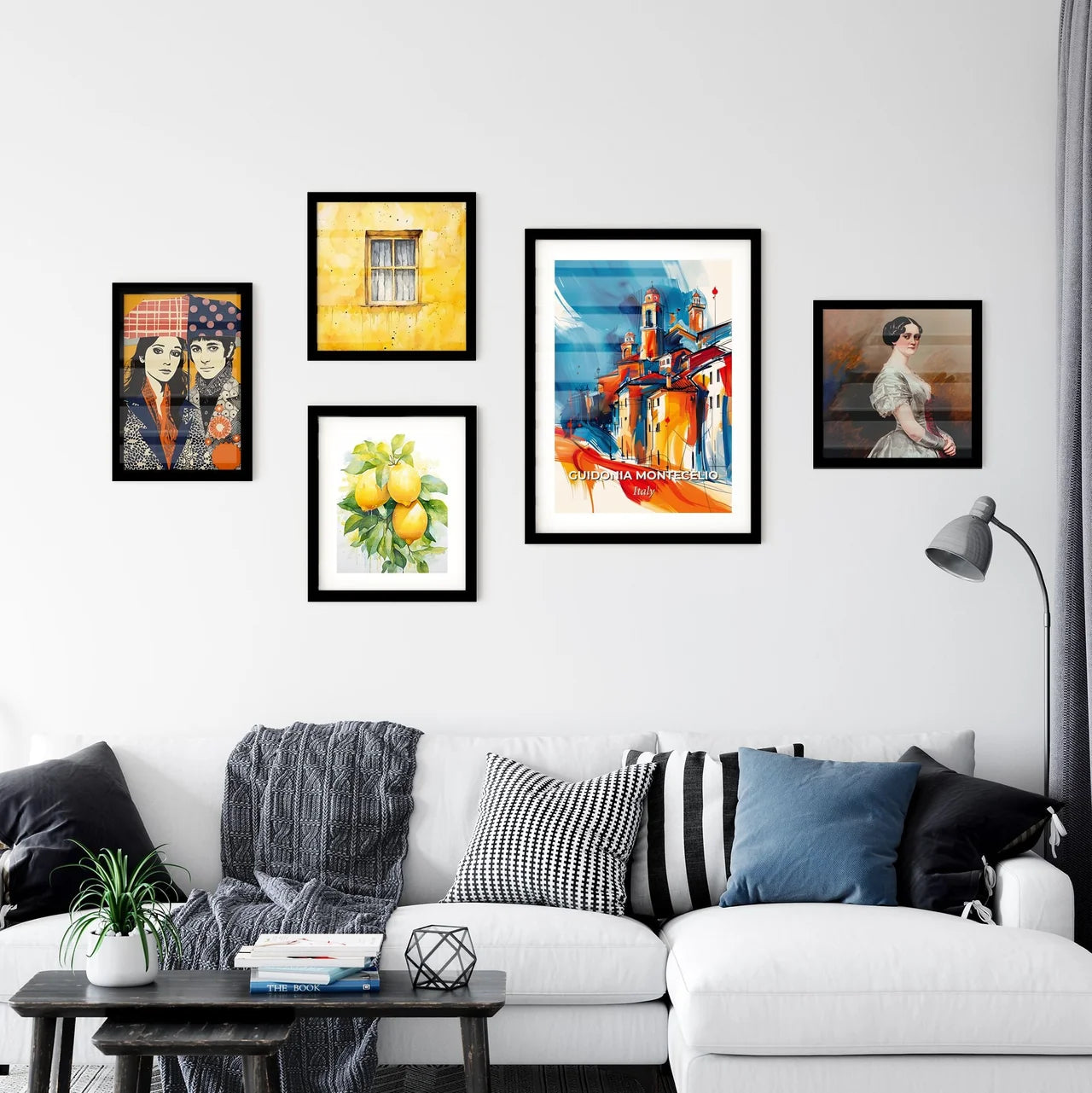 Vibrant Guidonia Montecelio, Italy Wall Art Collection