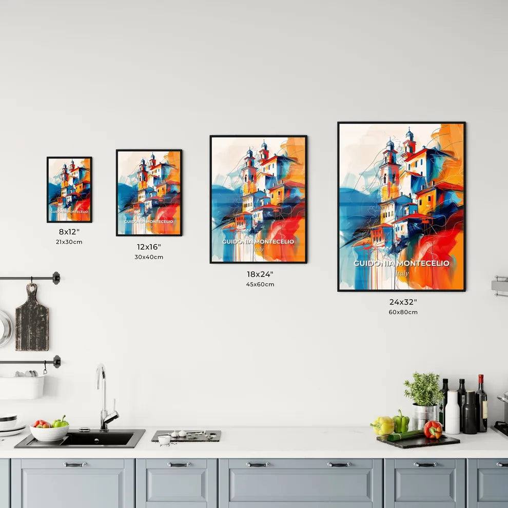 Vibrant Guidonia Montecelio, Italy Kitchen Art