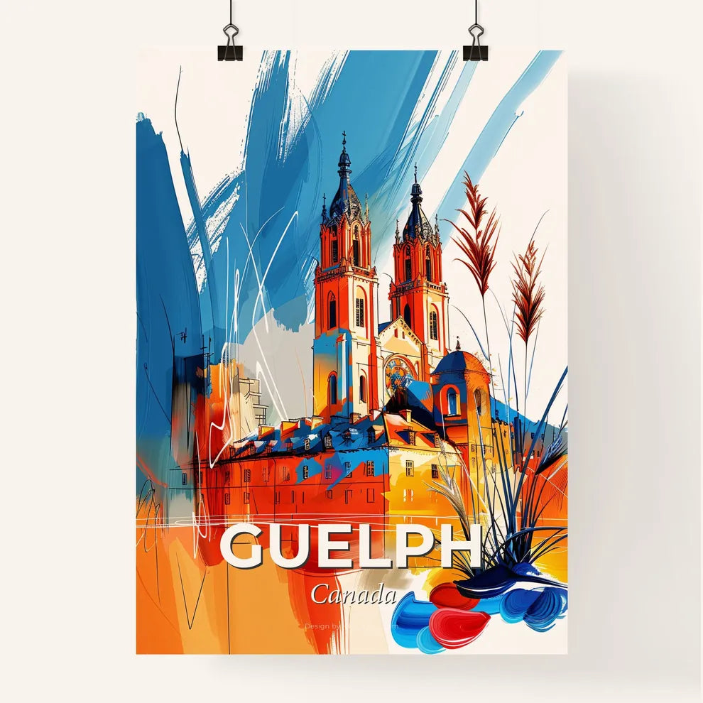 Vibrant Guelph, Canada Poster